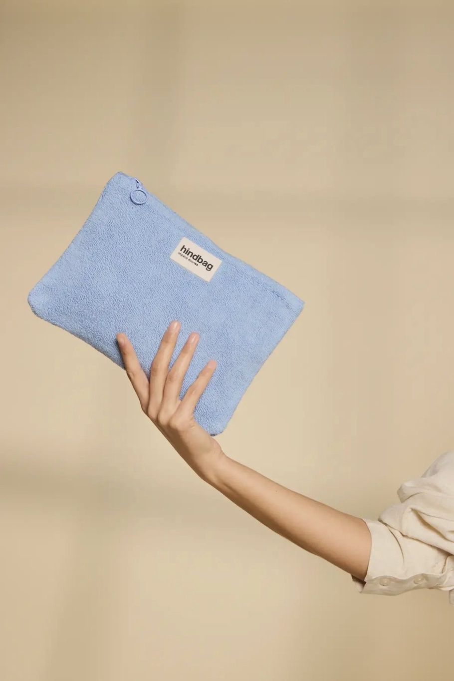 Pochette Ema - Éponge, Couleur: Bleu