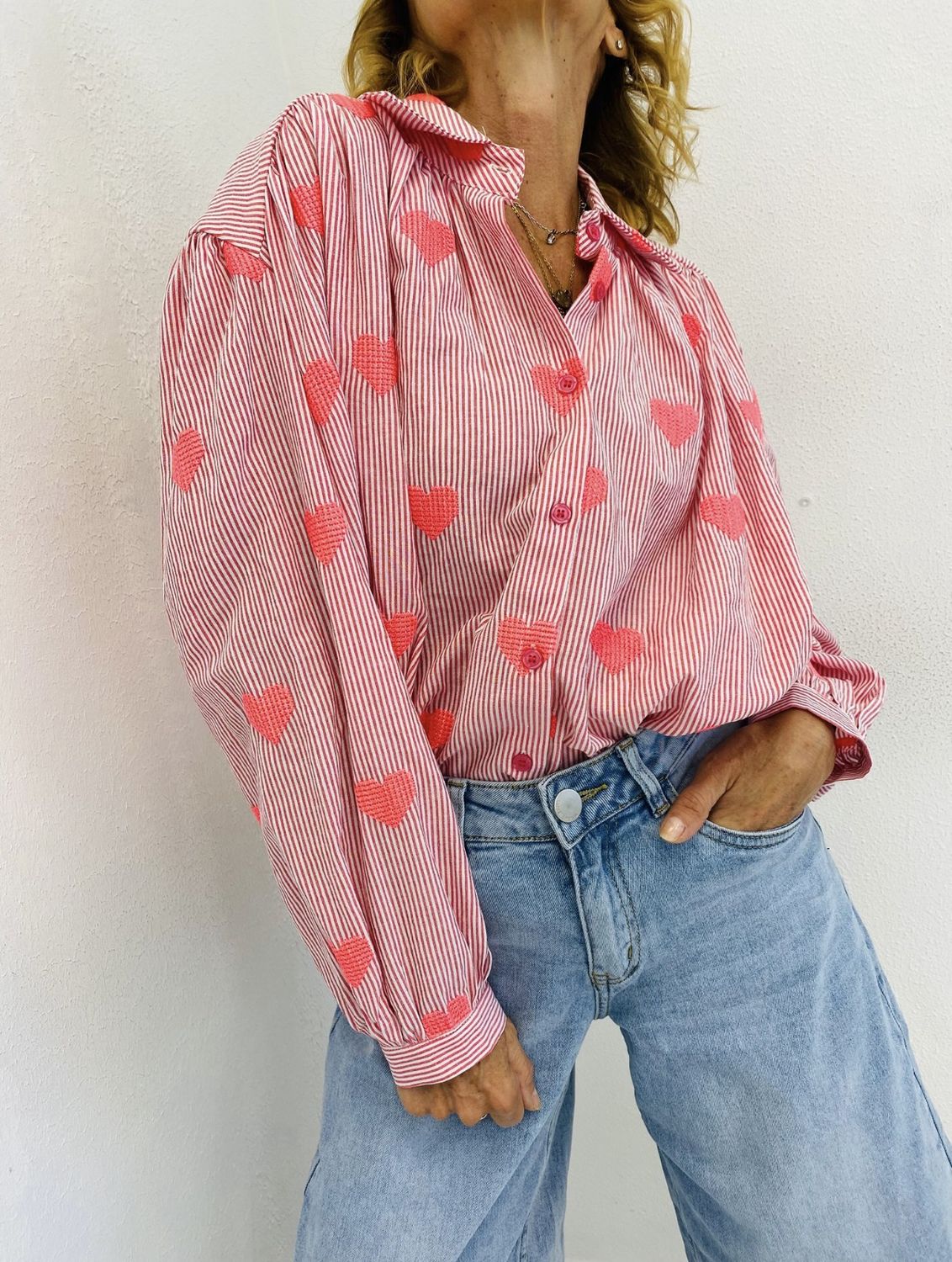 Chemise - Cœur Bordé