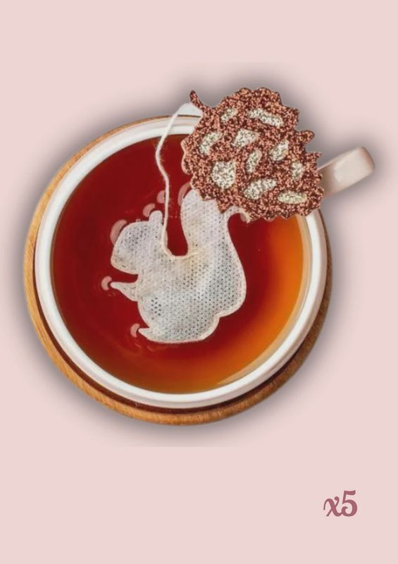 Sachets de thé - Écureuil x5