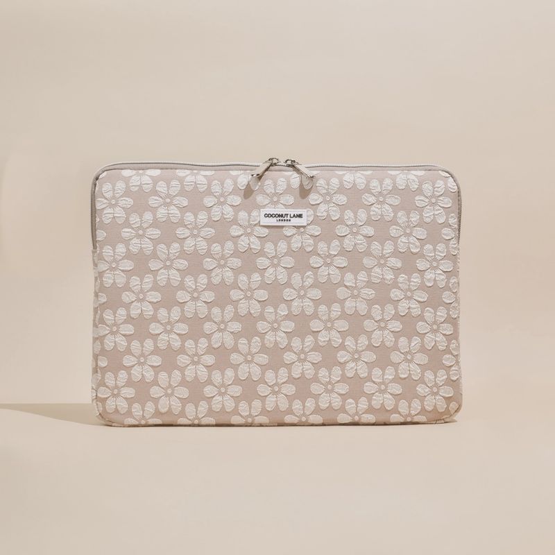 Housse d&#39;ordinateur portable pour femme Mocha Flower