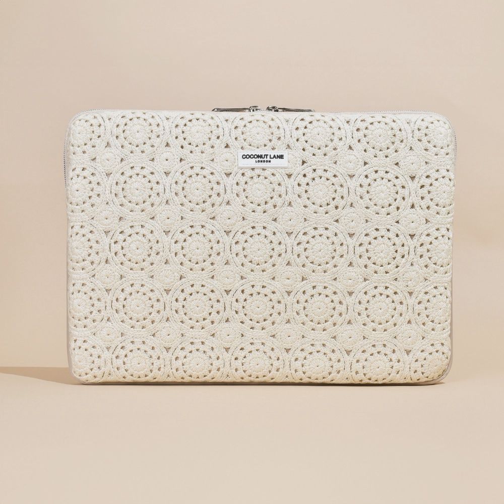Housse pour ordinateur portable - Festival Crochet