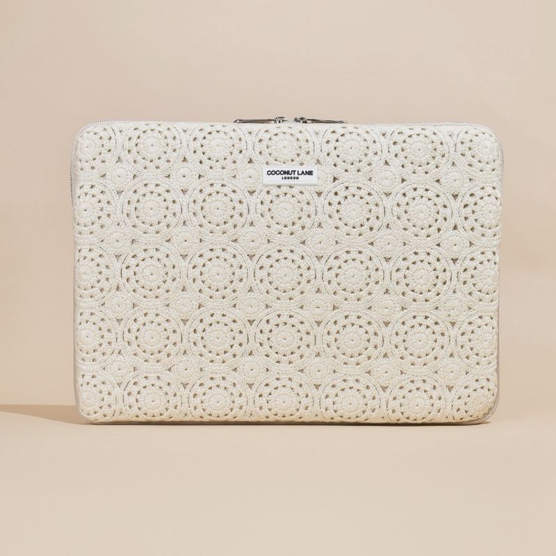 Housse pour ordinateur portable - Festival Crochet
