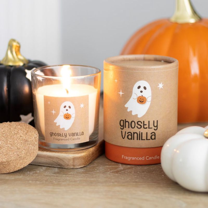Bougie d&#39;Halloween - Ghostly Vanilla