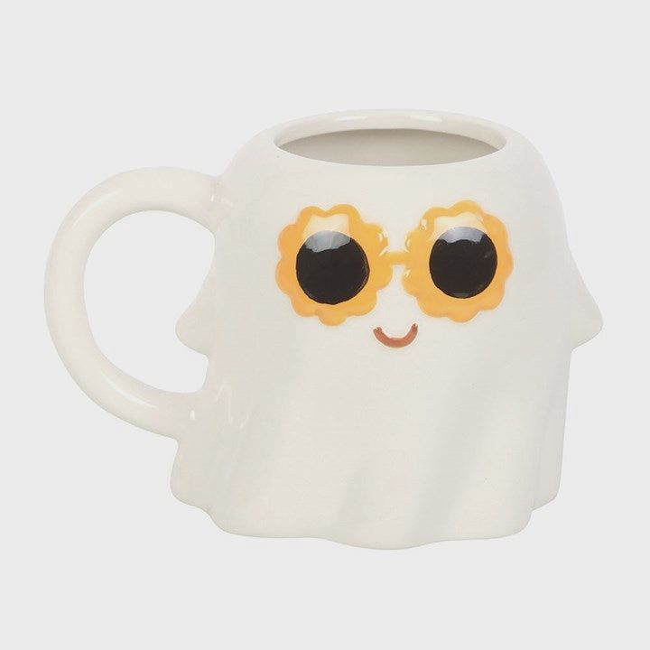 Tasse d'Halloween Fantôme Groovy