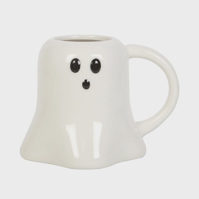 Tasse d'Halloween effrayante en forme de fantôme
