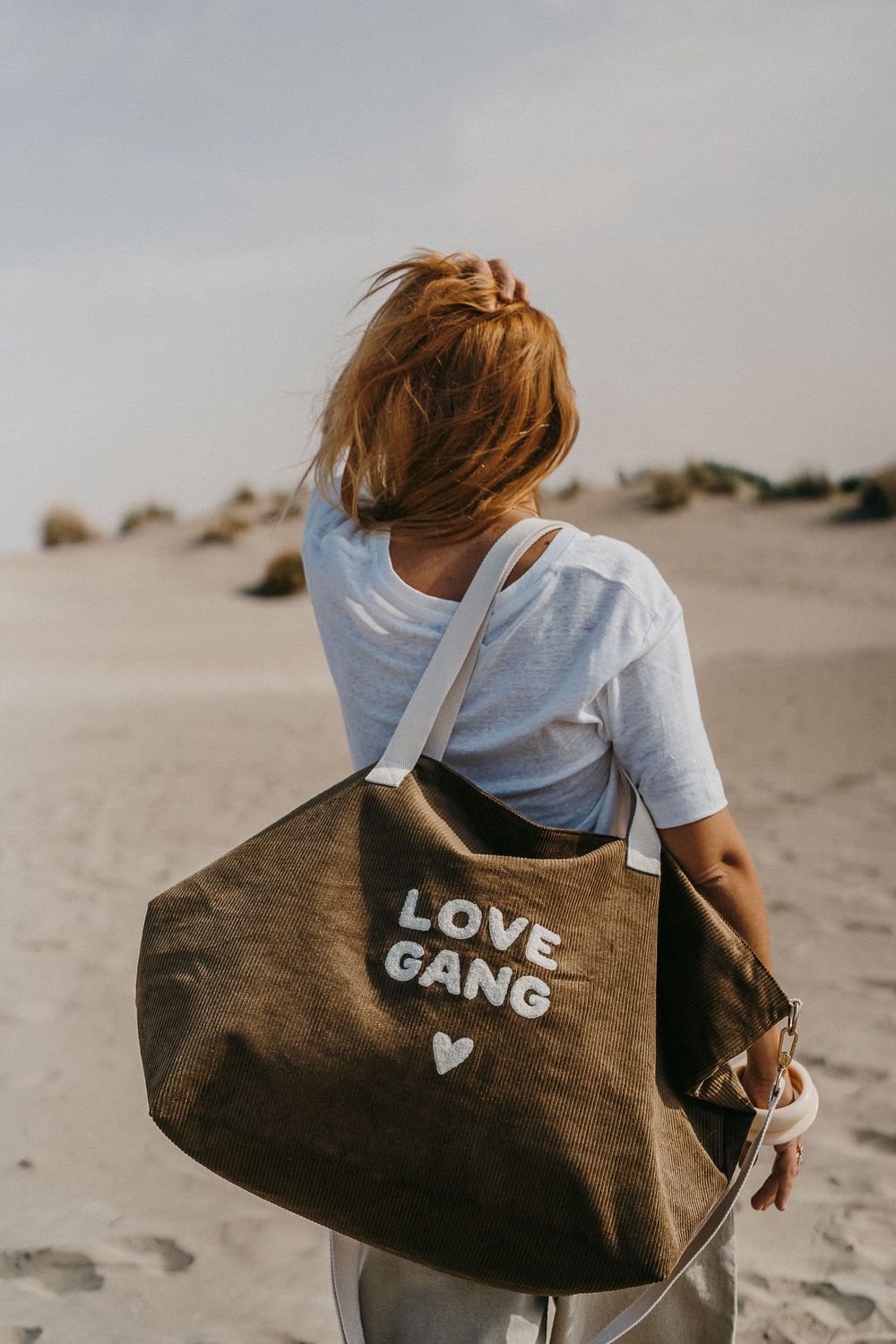 Sac XL velours - Love Gang