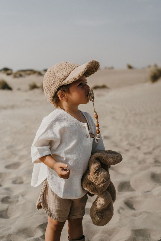 Casquette enfant Love - Beige