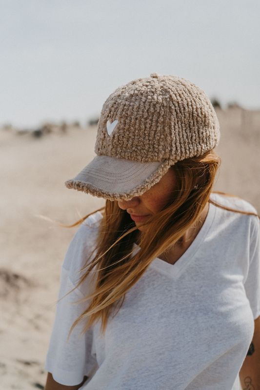 casquette adulte Love - Beige