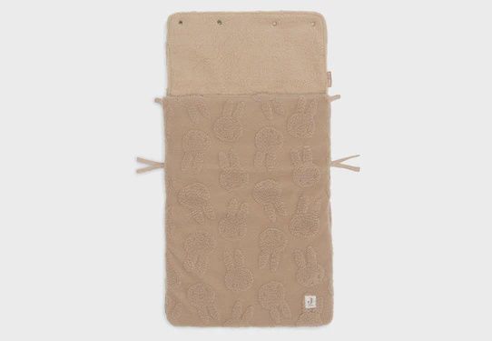 Nid d'Ange groupe 0+3/5 points Miffy Jacquard Teddy - Biscuit