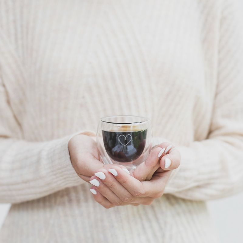 Tasse thermique - Coeur - 80ml