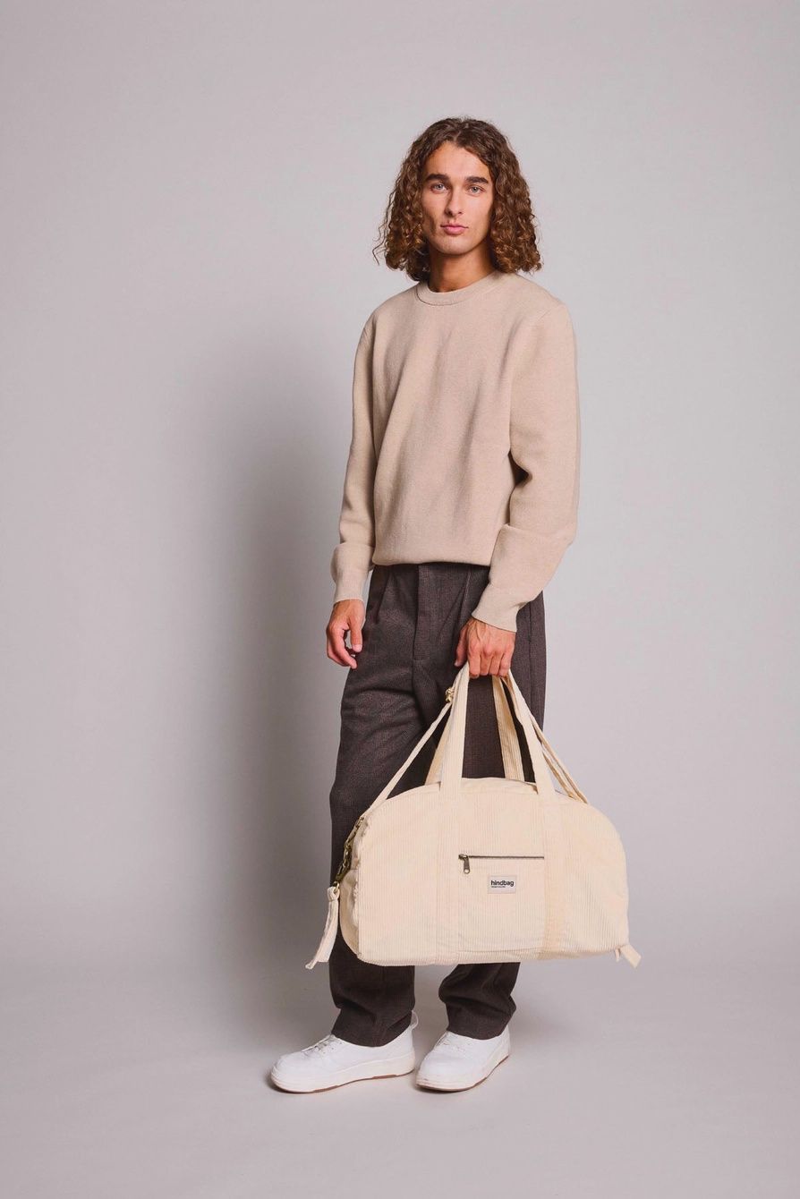 Sac Basile - Velours Beige