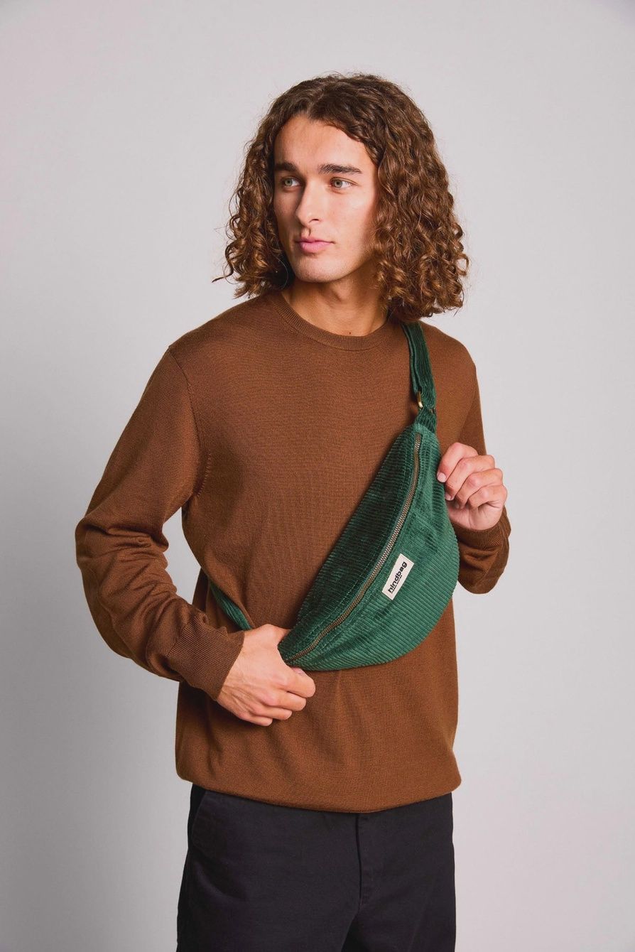 Banane Sasha - Velours Sapin