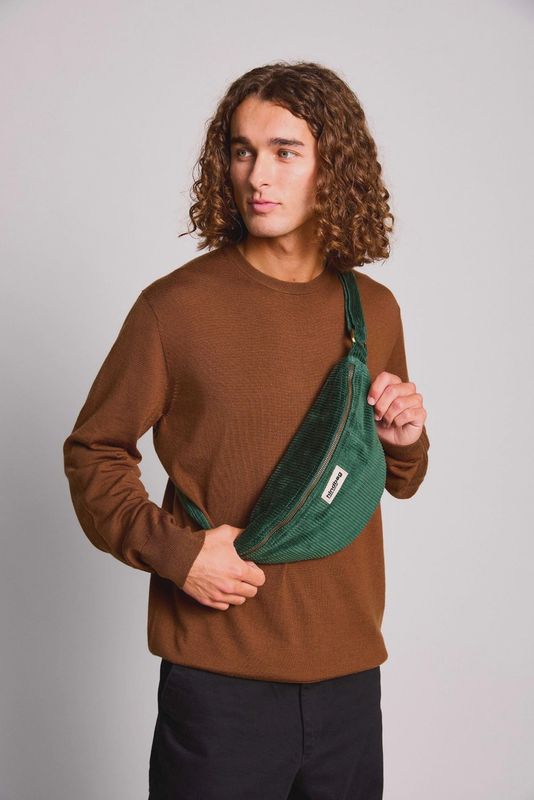 Banane Sasha - Velours Sapin