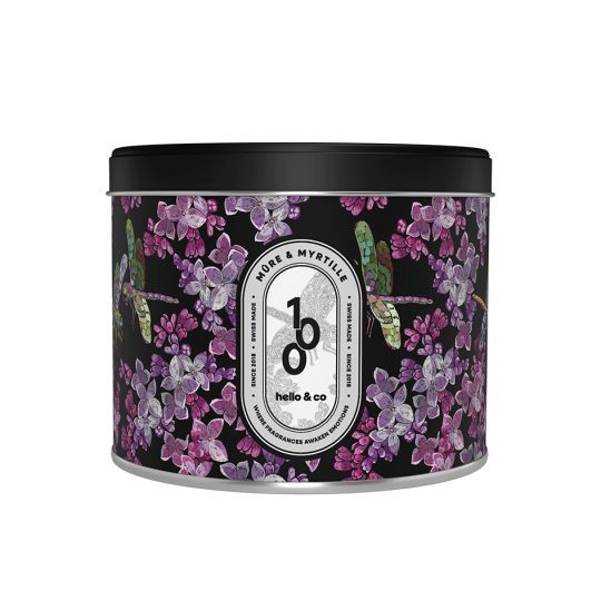 Bougie Hello Candle - N°100 Mûre &amp; Myrtilles