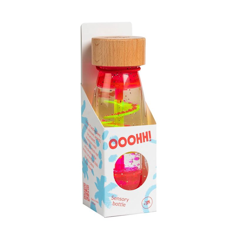 Bouteille sensorielle - Spiral Rose