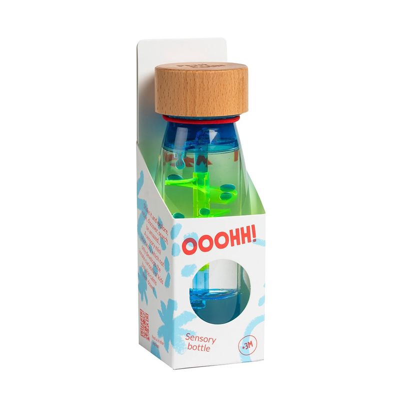 Bouteille sensorielle - Spiral Bleu