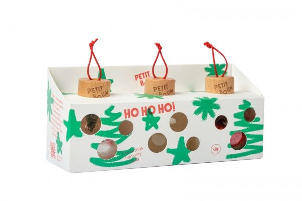 Boules sensorielles de Noël