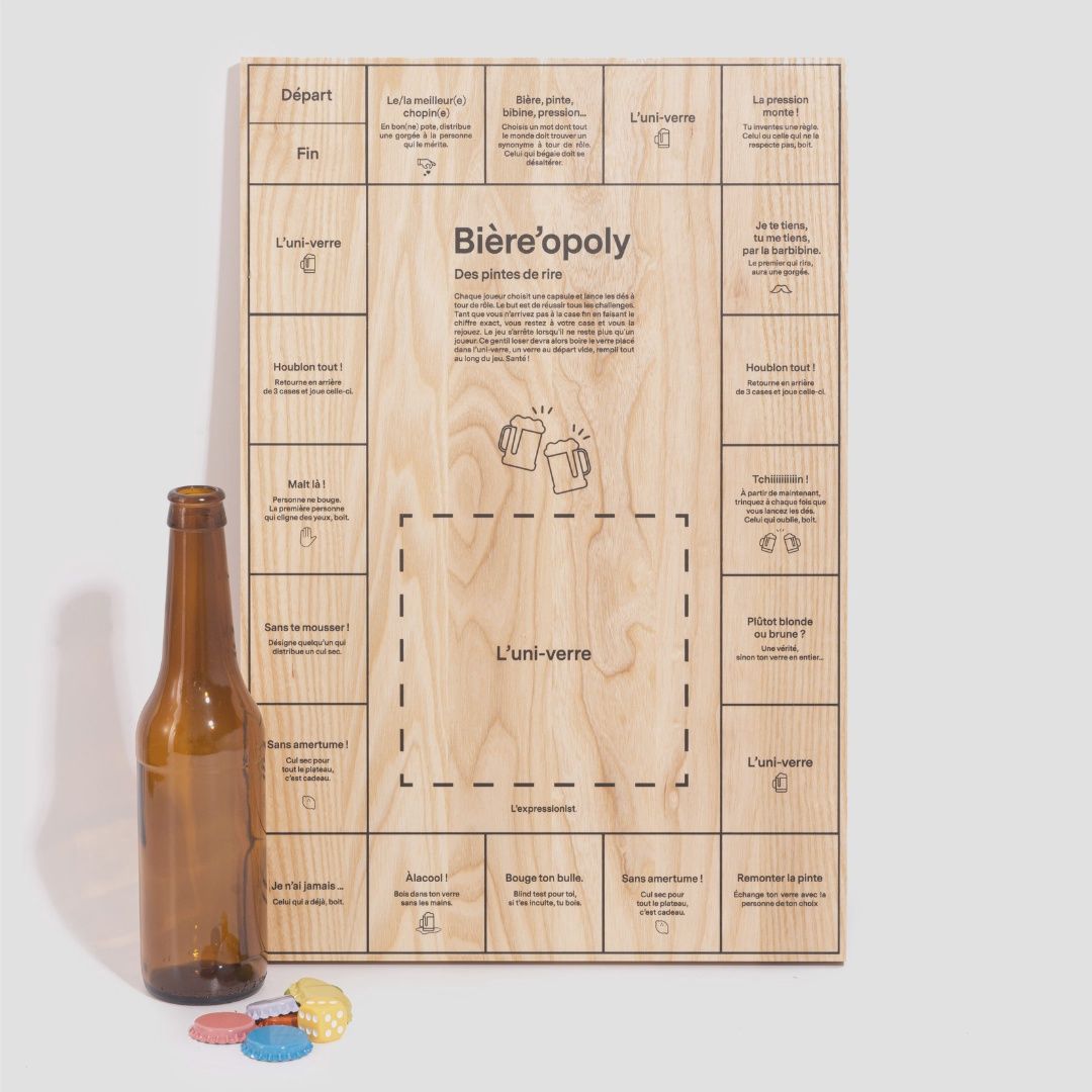 Jeu de société - Bière &#39;opoly