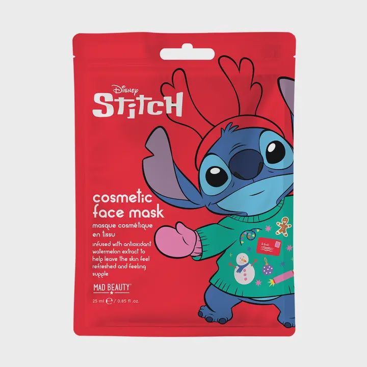 Masque facial - Stitch a Noël