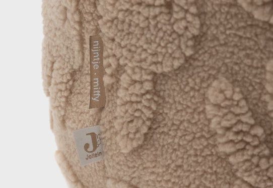 Panier de Rangement Miffy Jacquard Teddy - Biscuit
