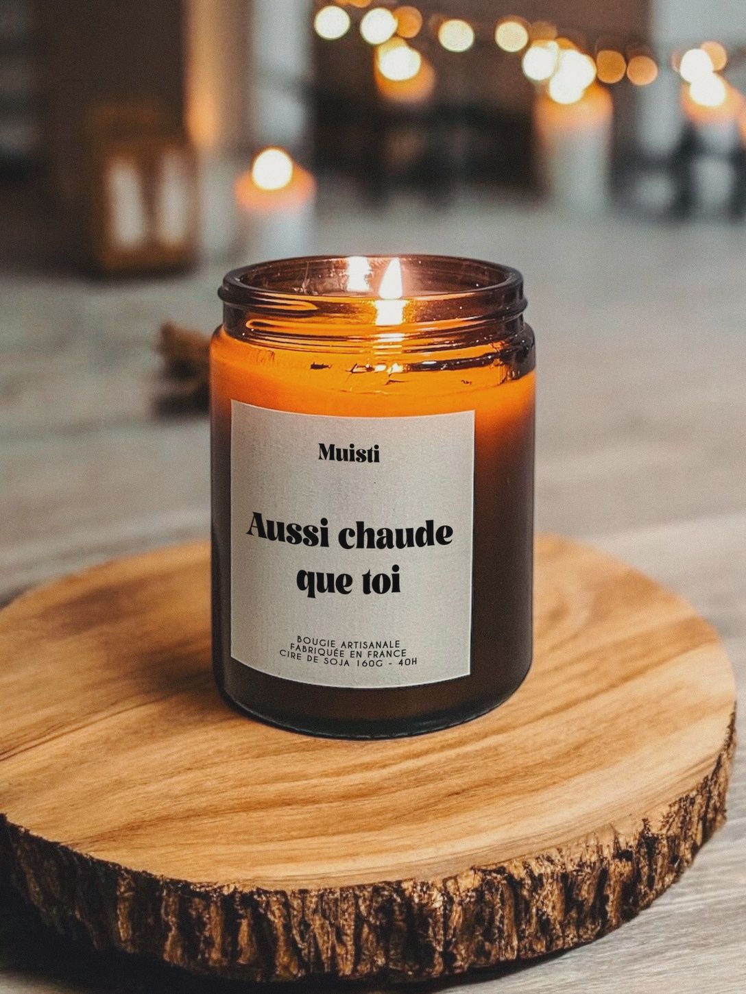 Bougie Parfumée - Aussi chaude de toi