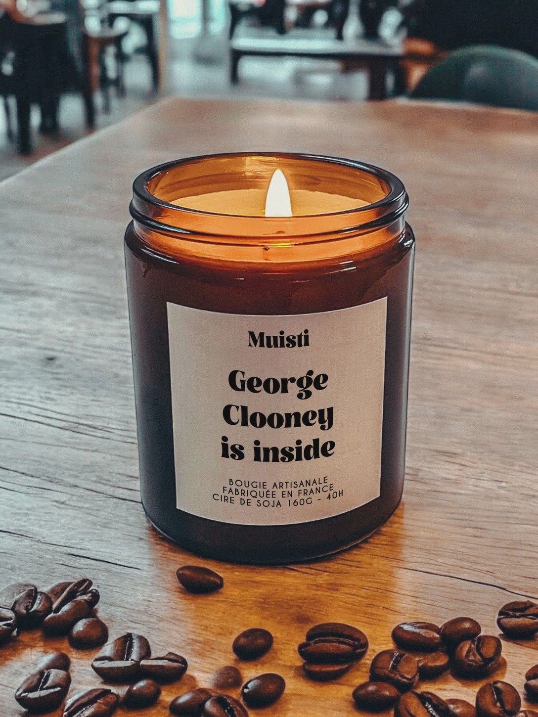 Bougie Parfumée - George Clooney is inside