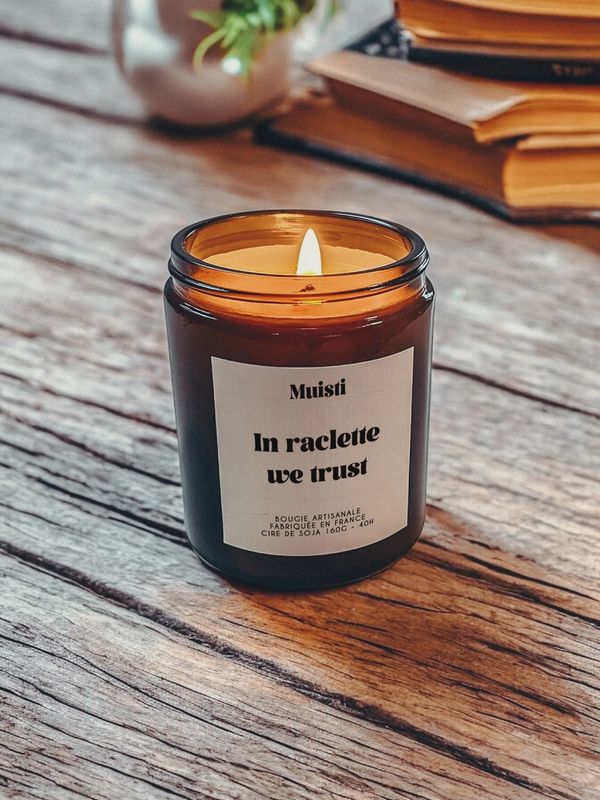 Bougie Parfumée - In raclette we trust