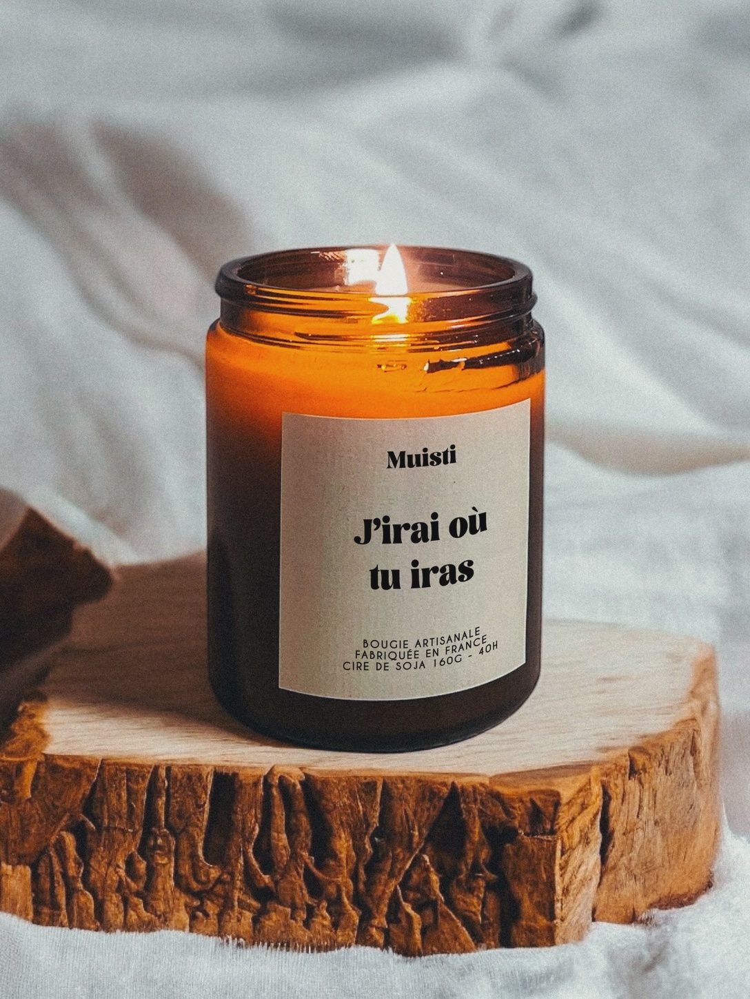 Bougie Parfumée - J&#39;irai où tu iras