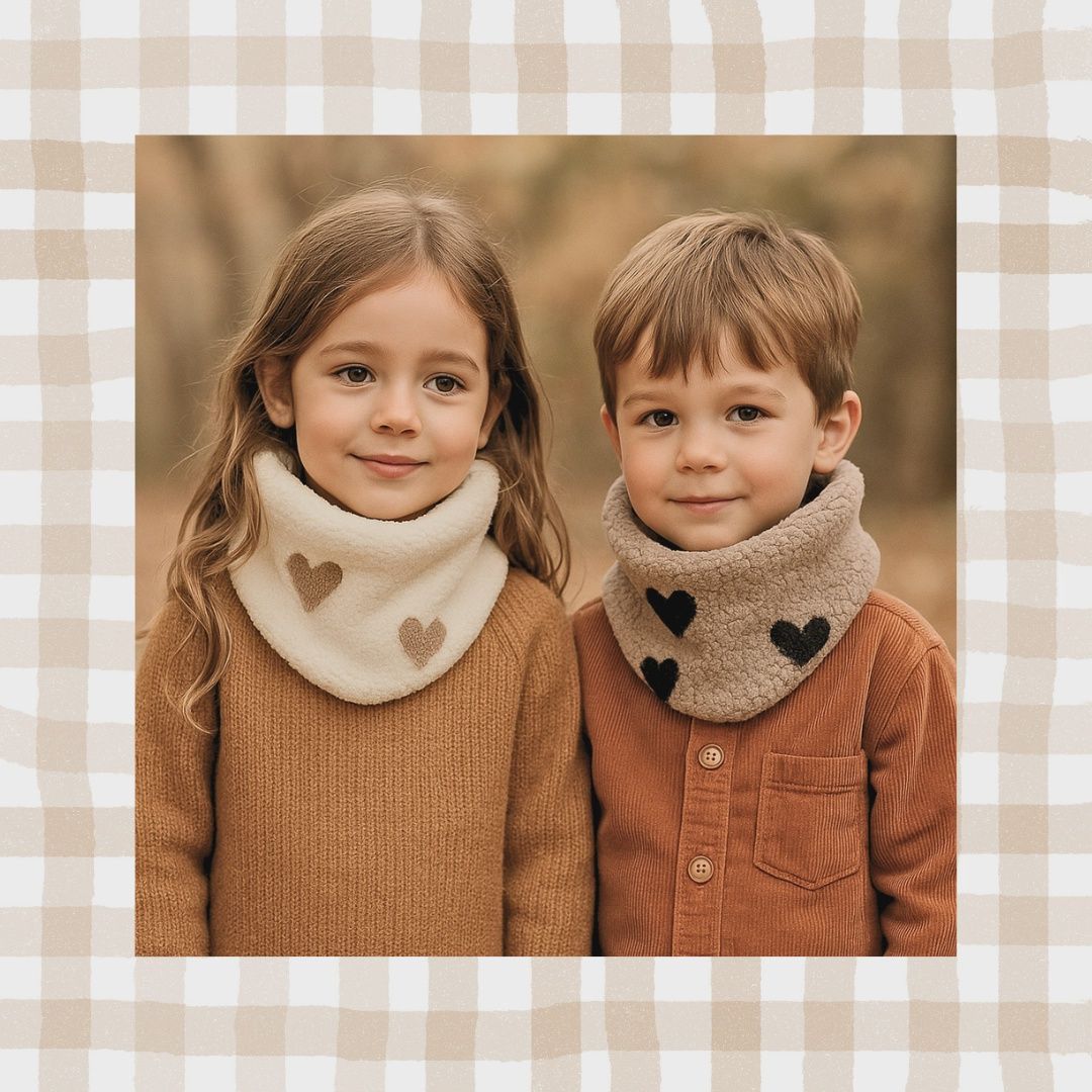 Cache Cou - Hiver Coeurs