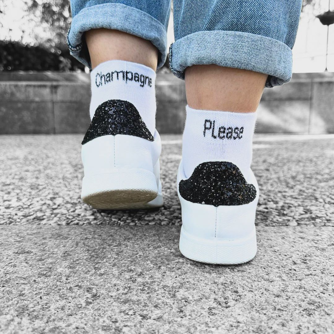 Chaussettes KlaK - Champagne Please