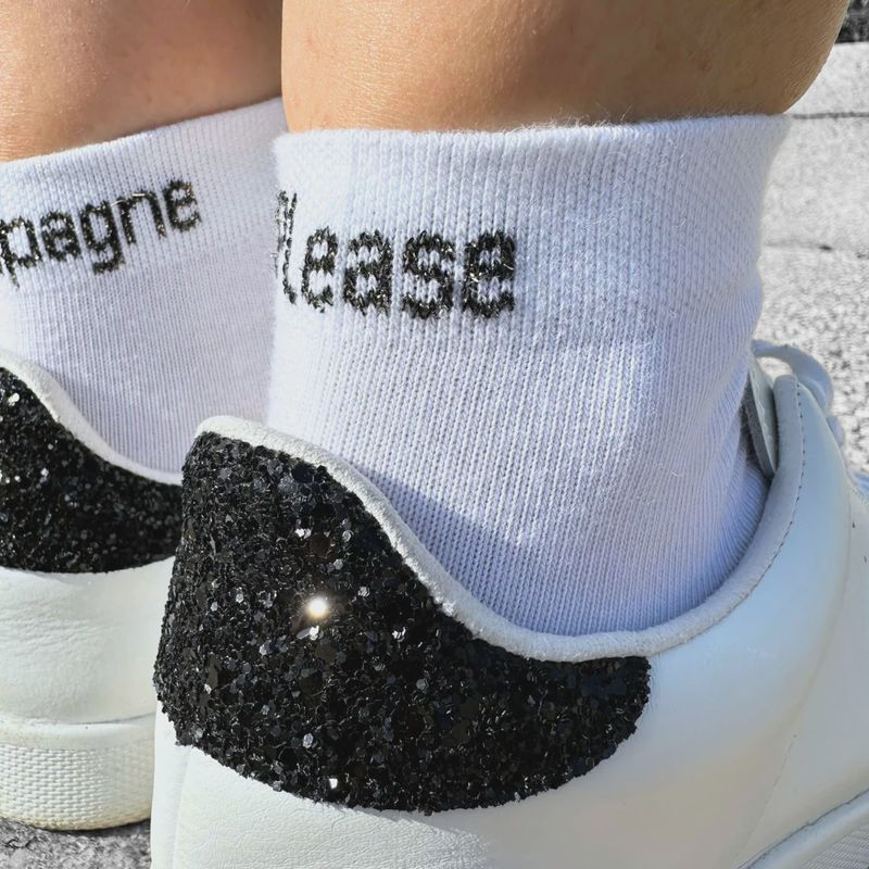 Chaussettes KlaK - Champagne Please