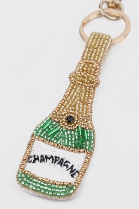 Porte-clés - Bouteille de champagne