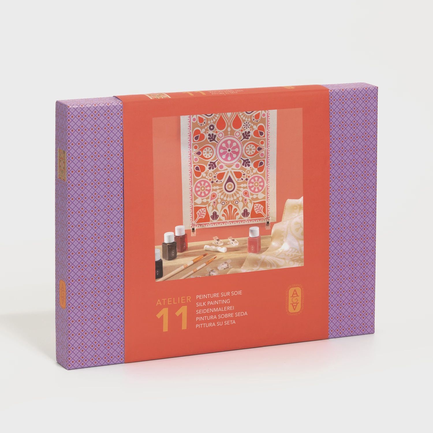 Atelier 11 - Peinture sur soie