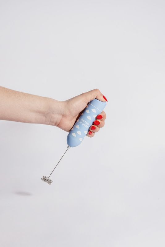 Mousseur à lait - Partner in cream - Bleu