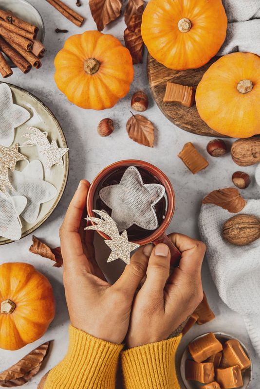 Sachets de thé personnalisés - Étoile x5