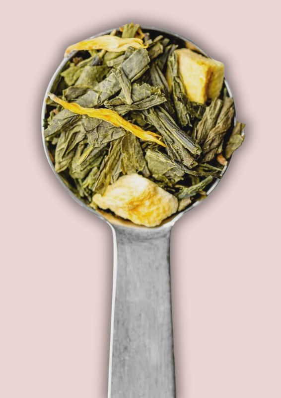 Thé Vert Bio Ananas Passion - 100g