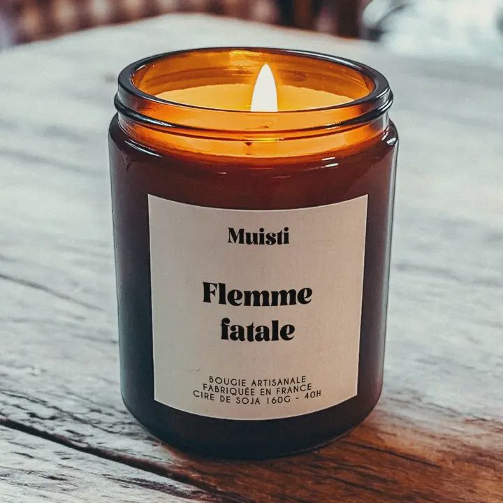 Bougie Parfumée - Flemme fatale