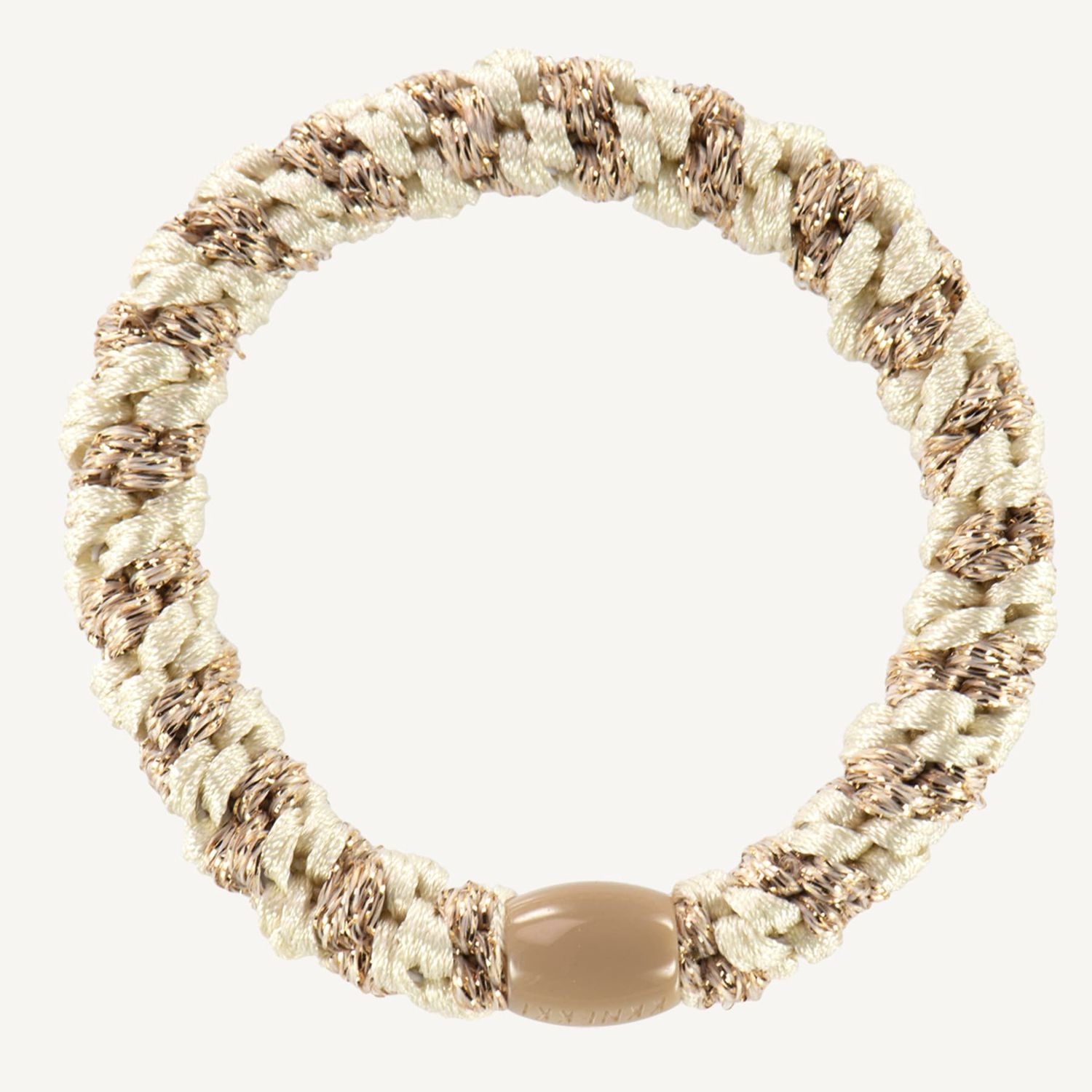 KKNEKKI - Ivory Beige glitter stripe