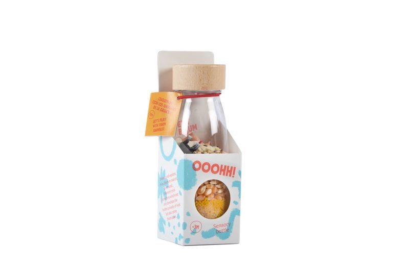Bouteille sensorielle - La ferme