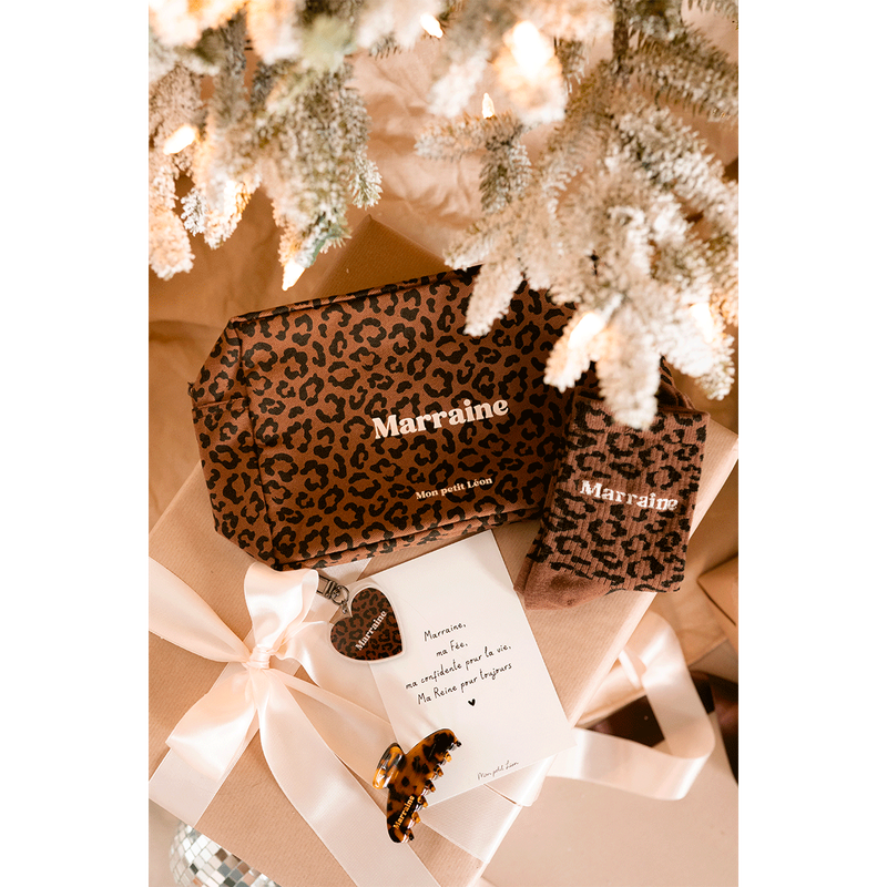 Trousse de toilette coton - Marraine