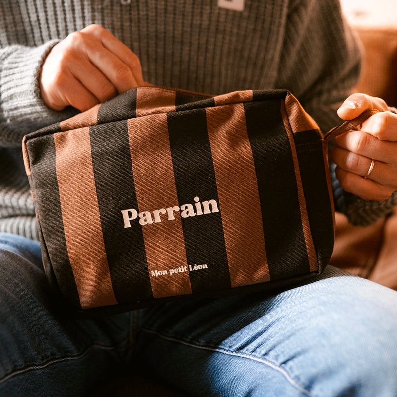 Trousse de toilette coton - Parrain