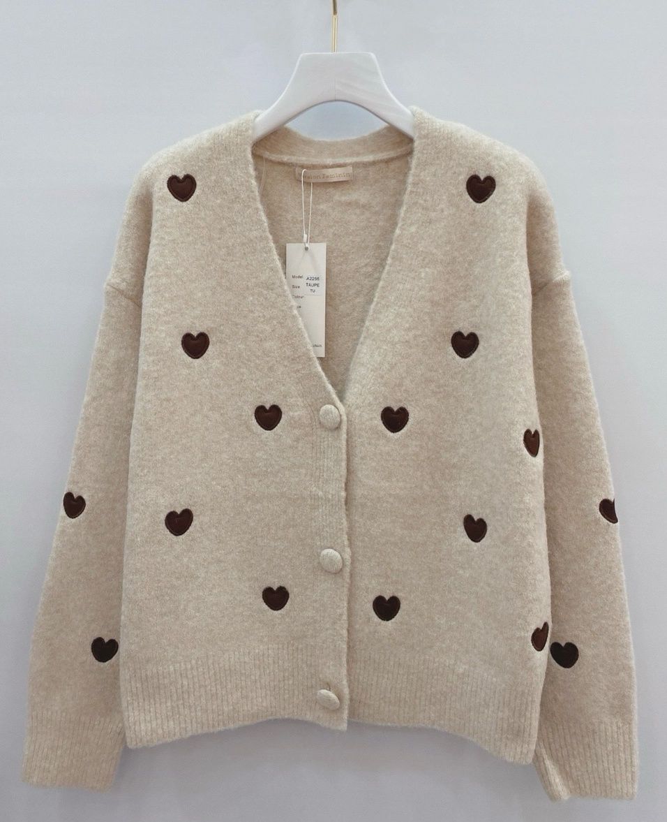 Gilet - Coralie Taupe