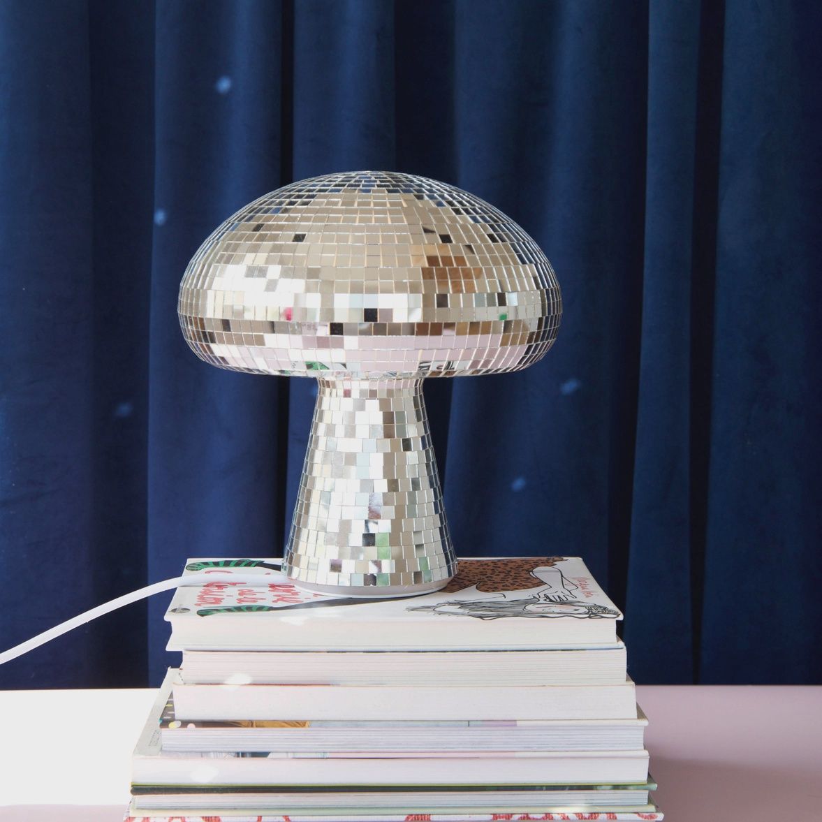 Lampe champignon disco