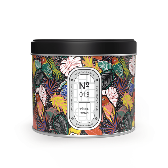 Bougie Hello Candle - N°13 Pêche Monoï