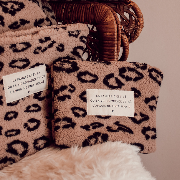 Pochette Moyenne Moumoute LÉOPARD