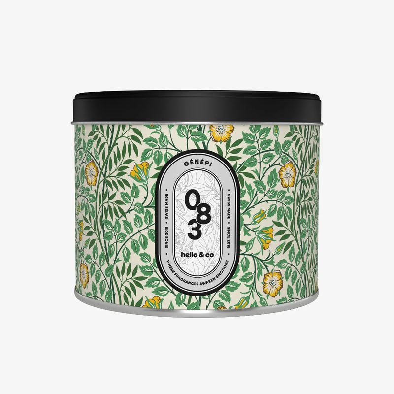 Bougie Hello Candle - N°083 Génépi