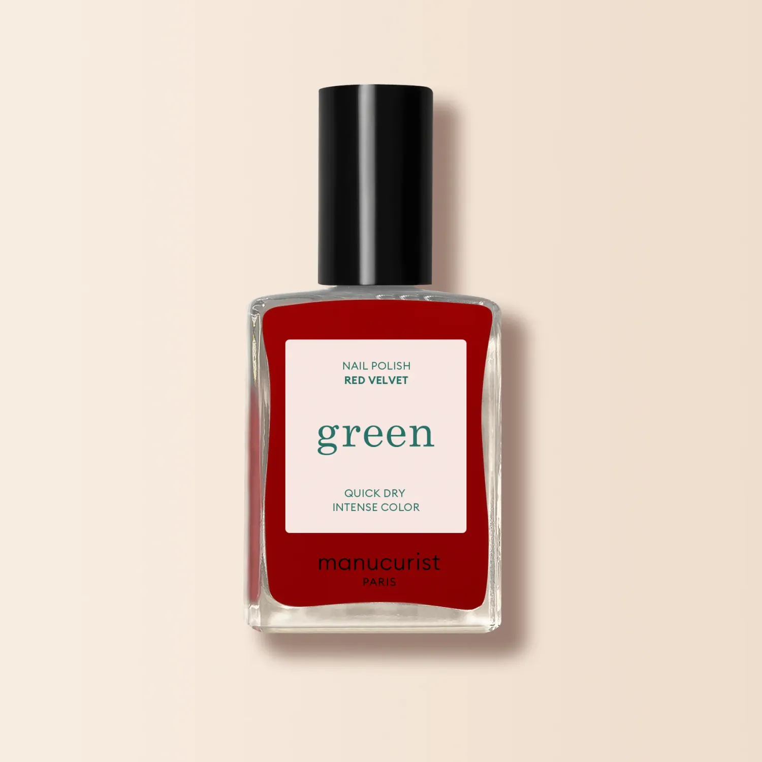Manucurist - Vernis Green « Red Velvet »