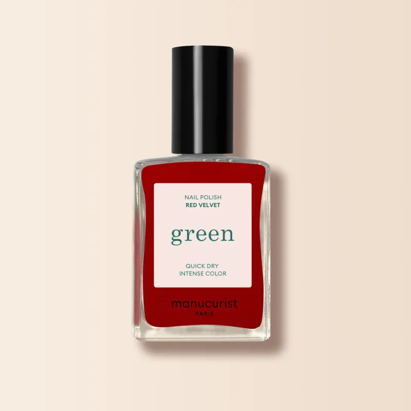 Manucurist - Vernis Green « Red Velvet »
