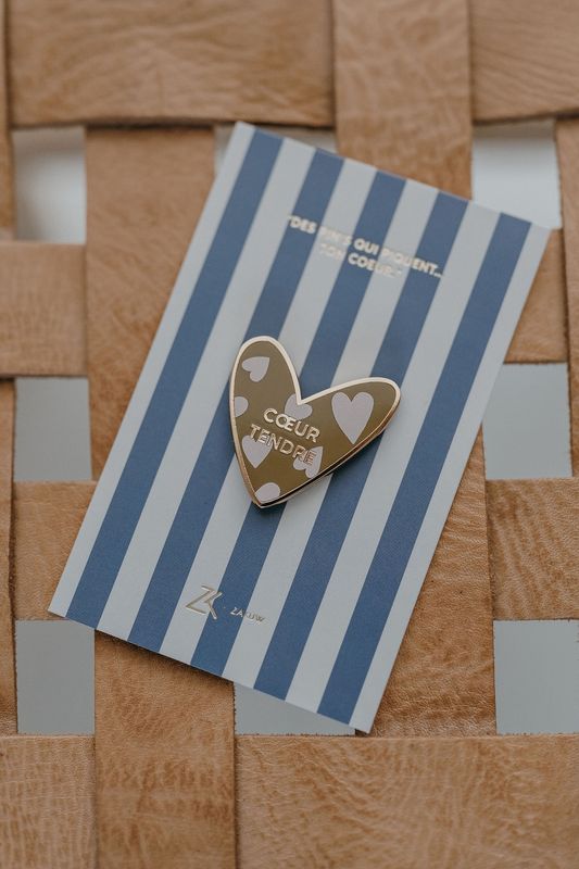 Pin's coeur - Tendre