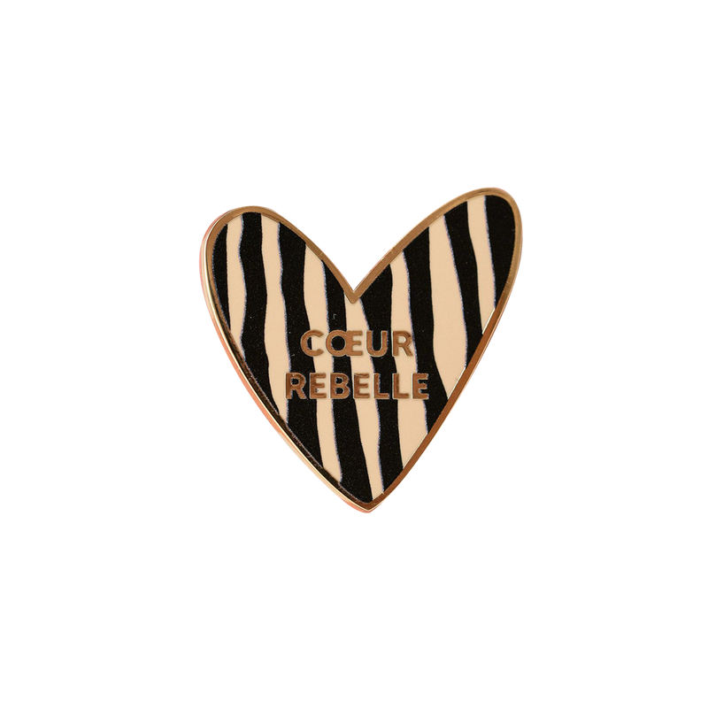 Pin's coeur - Rebelle